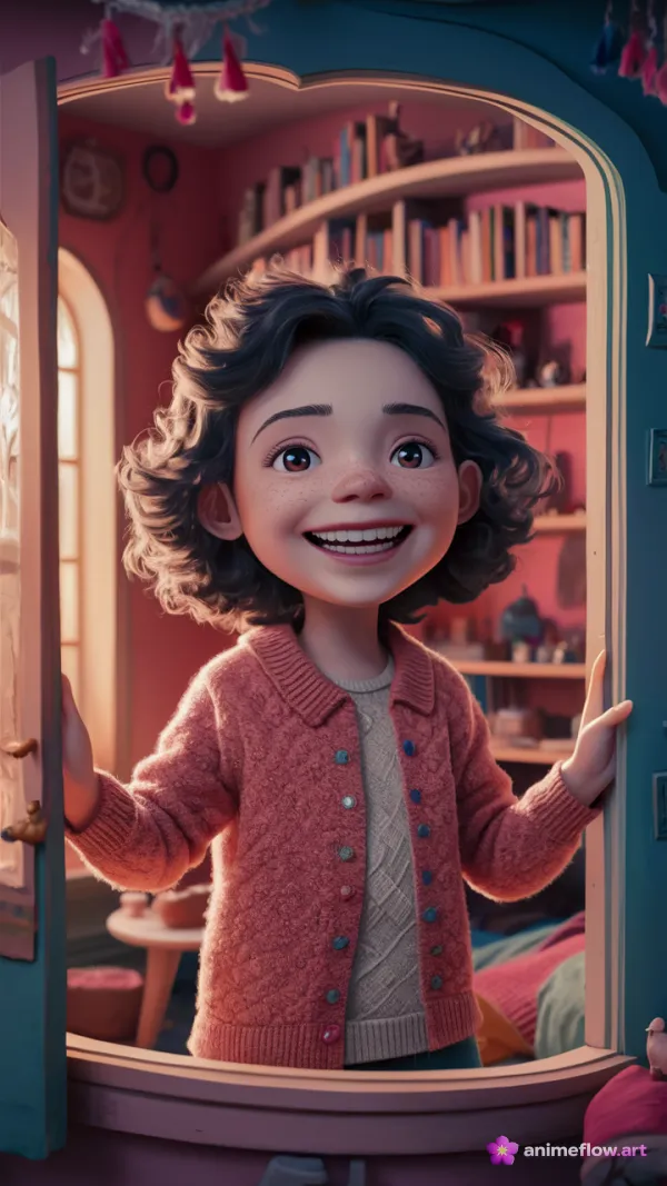 Joyful Welcoming Smile
