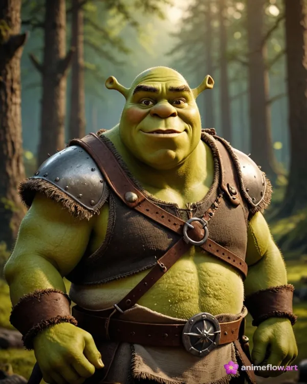 Confident Friendly Forest Ogre
