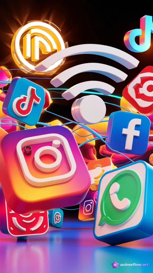 Vibrant Glossy Icons