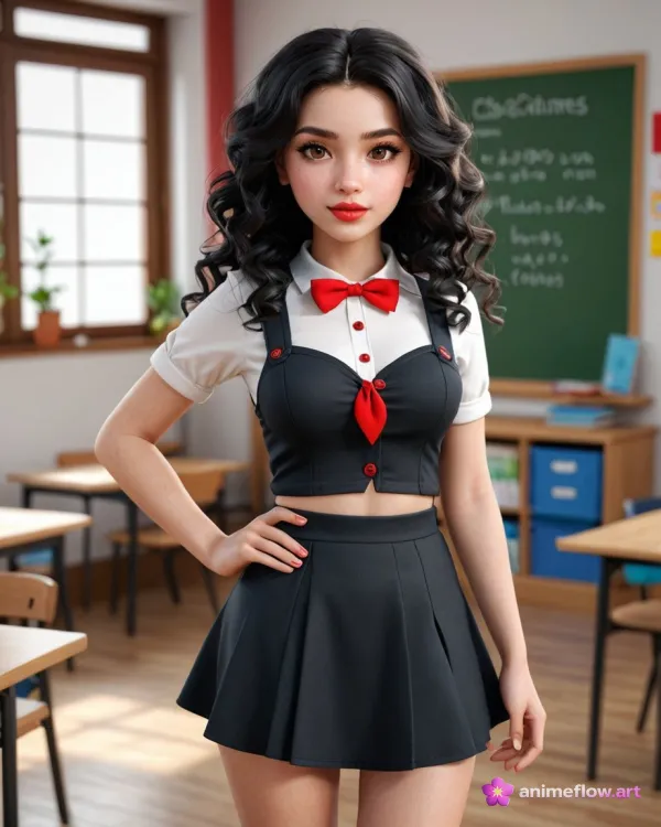 Confident Stylized Portrait