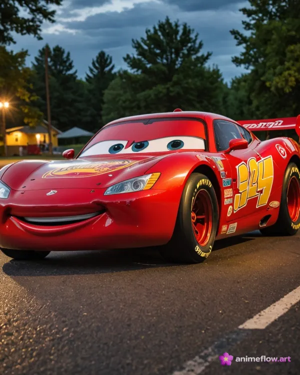 Lively Twilight Race Car