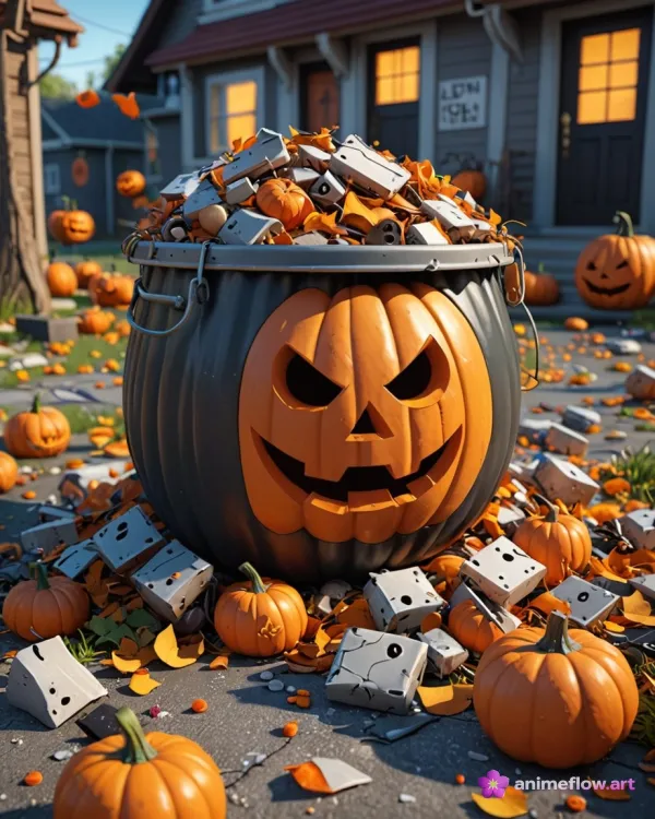 Spooky Festive Vibrant Halloween