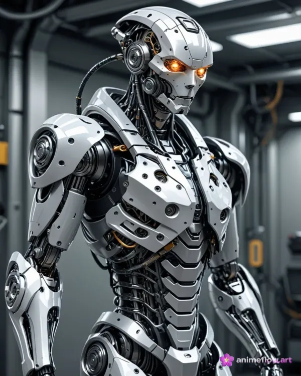 Sleek Mechanical Robotic