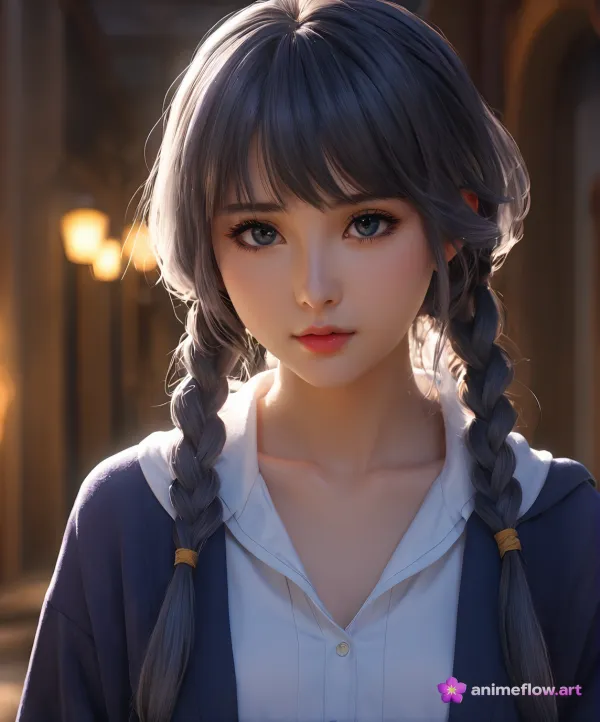 Calm Gentle Portrait