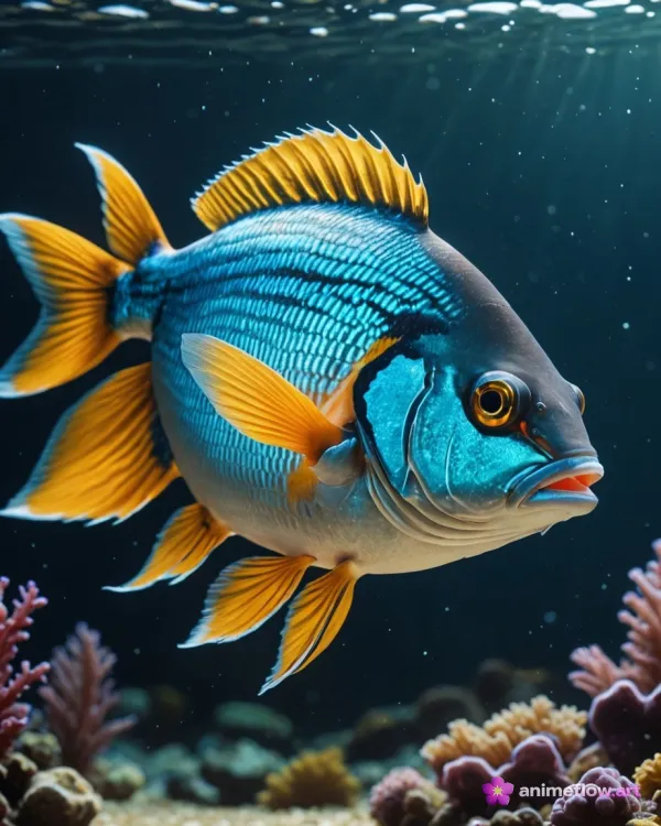 Vibrant Fish Underwater Beauty