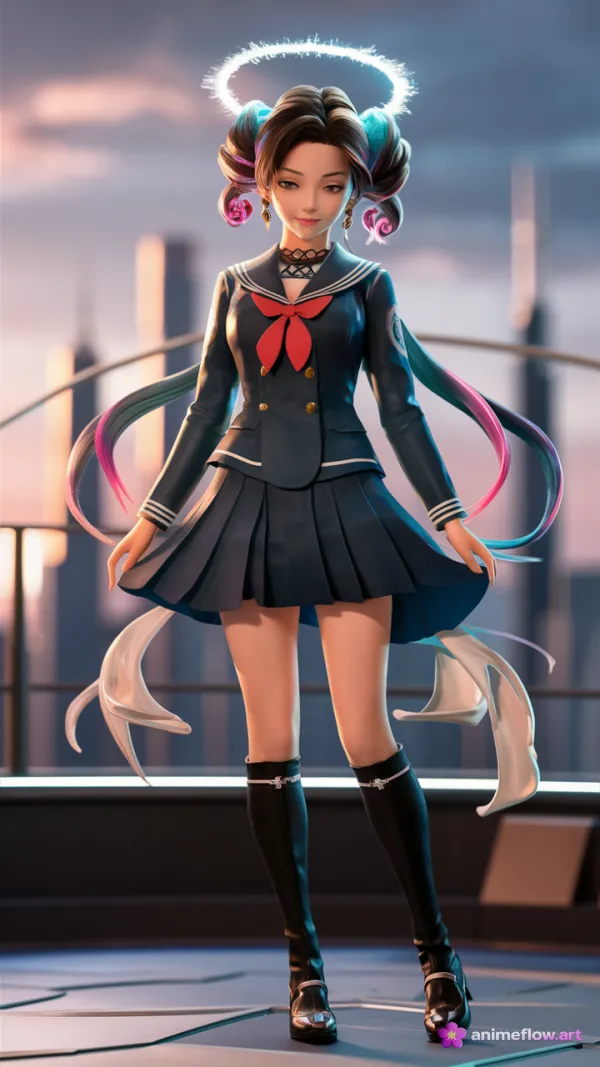 Serene Ethereal Anime