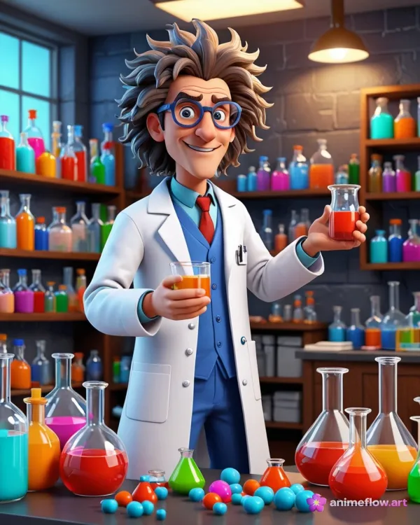 Energetic Curious Scientist