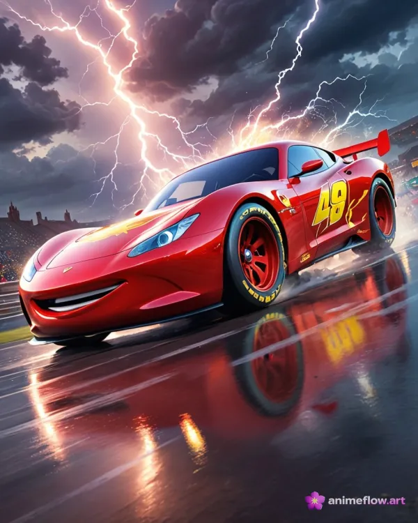 Speedy Thunderous Race Car
