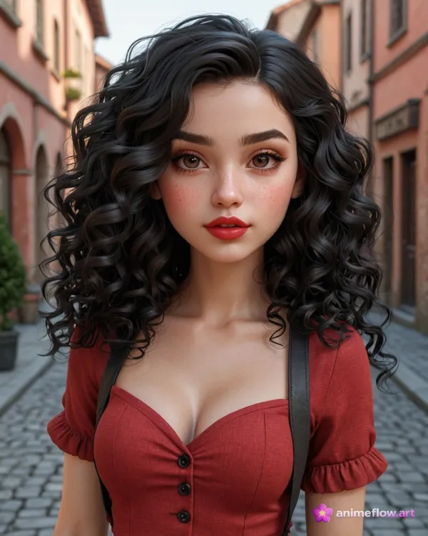 Warm Inviting Portrait