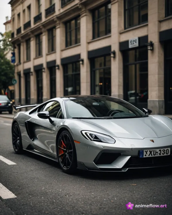 Sleek Silver Speed