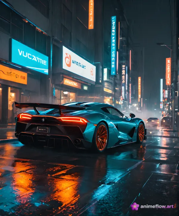 Neon Speed, Cyberpunk Night
