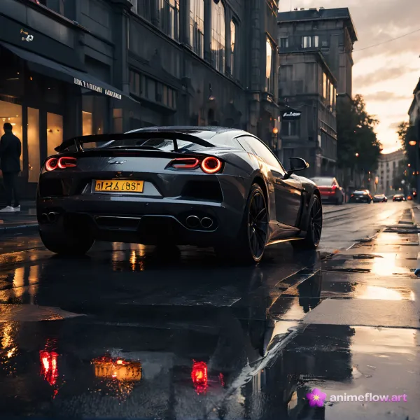 Moody Urban Dusk