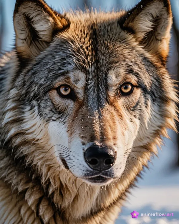 Intense Wild Gaze