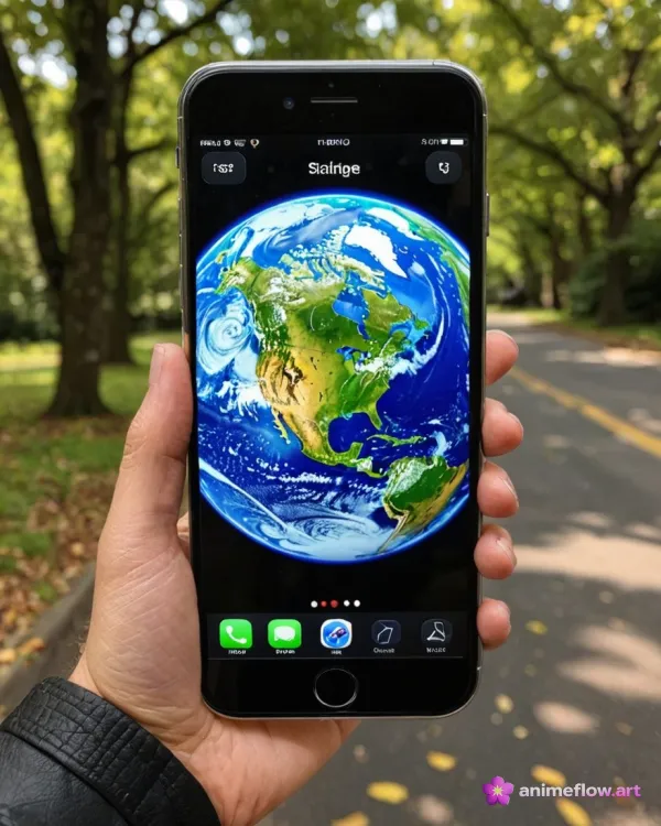 Vibrant Earth Handheld