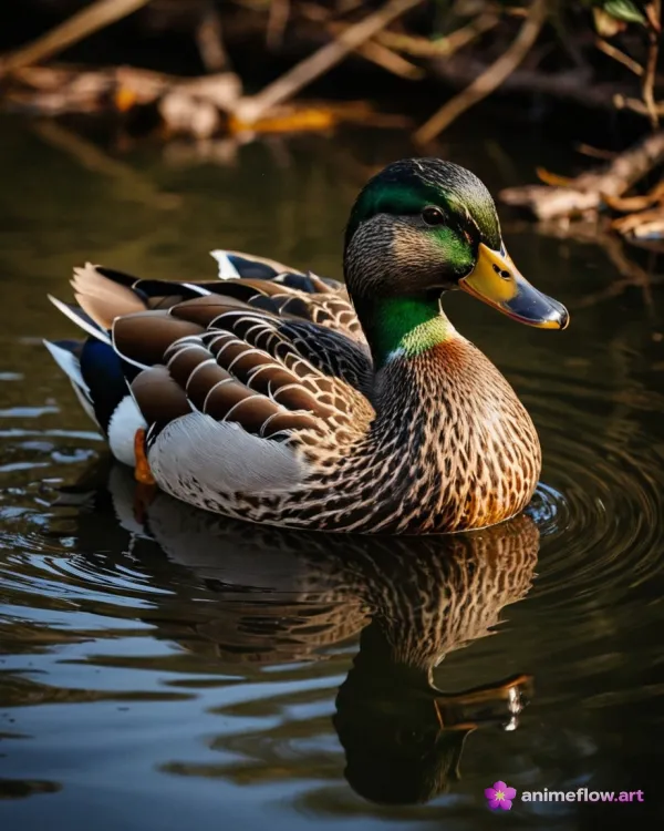 Tranquil Mallard Serenity