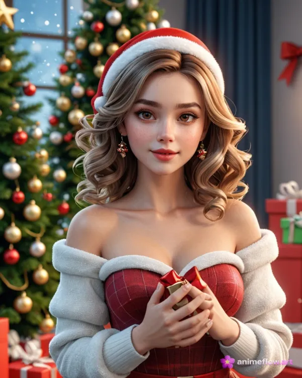 Festive Holiday Portrait