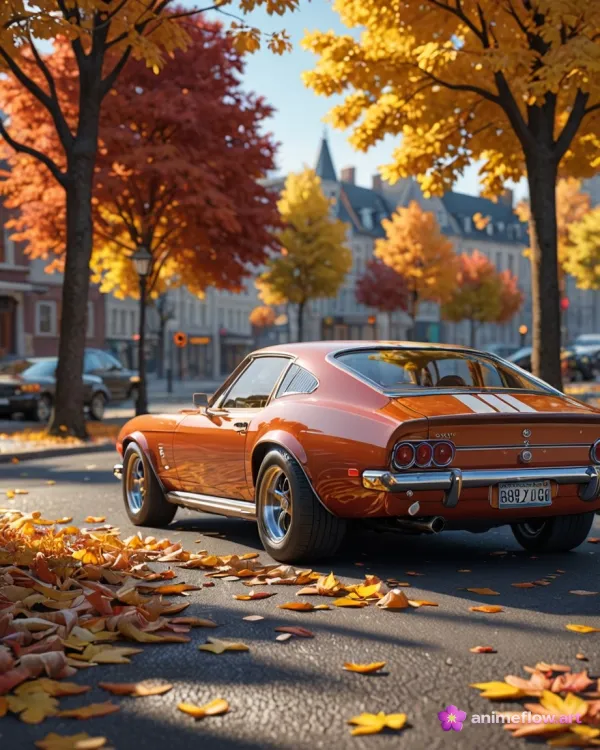 Autumn Sports Car Nostalgia