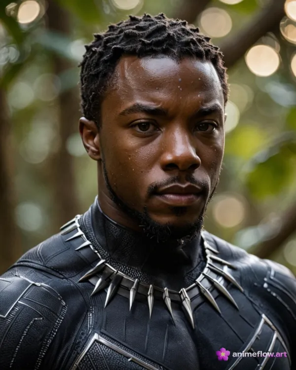 Intense Superhero Portrait