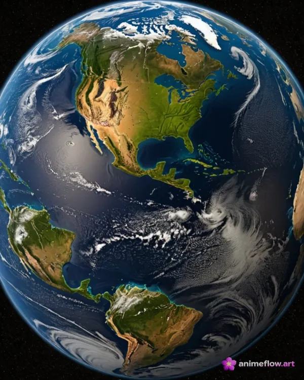 Majestic Earth from Space