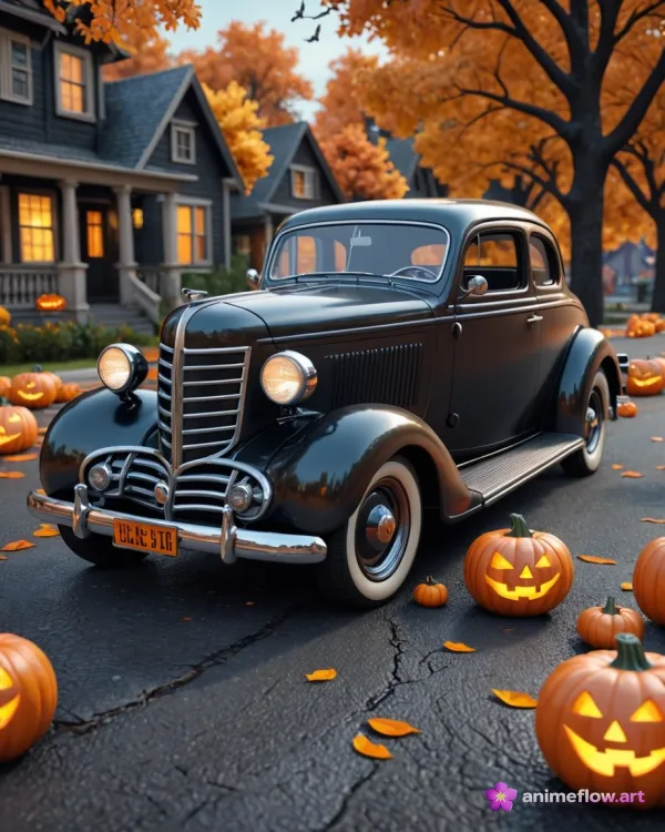 Nostalgic Halloween Evening