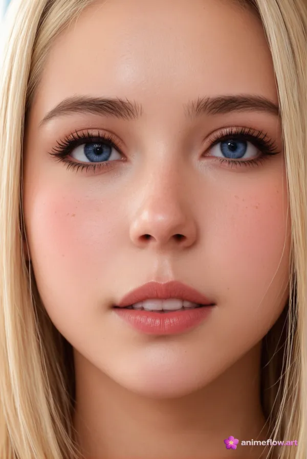 Serene Beauty Close-up