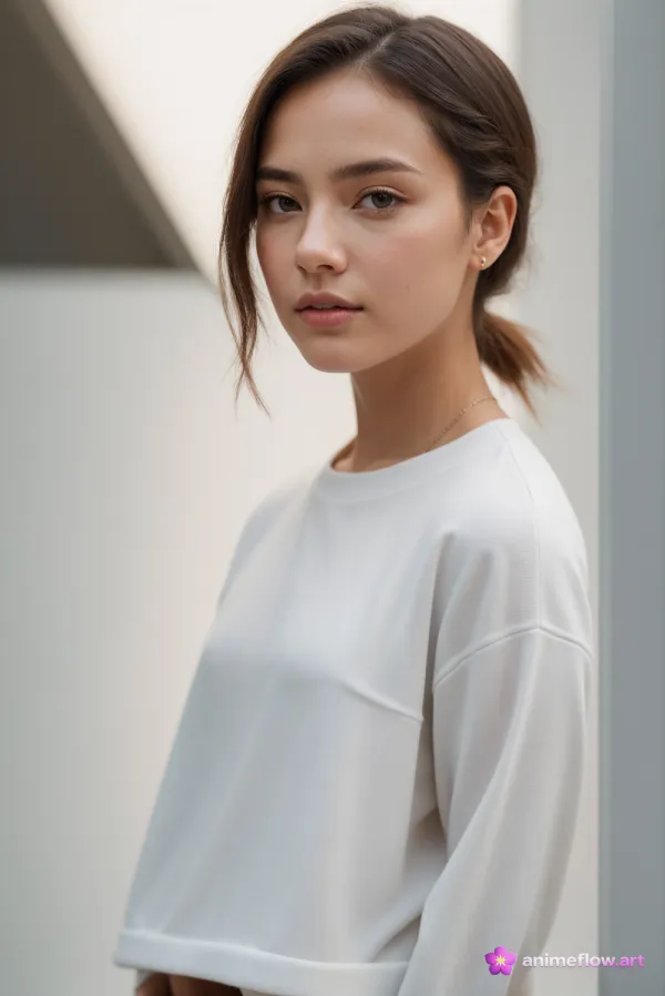 Calm Serene Gaze