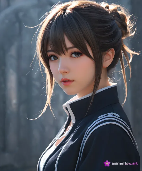 Serene Military Portrait