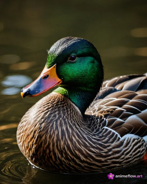 Serene Mallard Duck Float