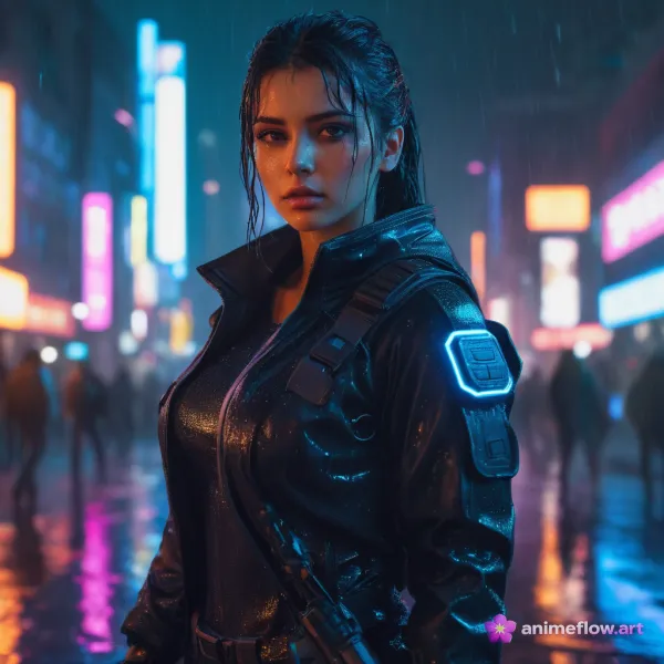 Neon Rain Mystery