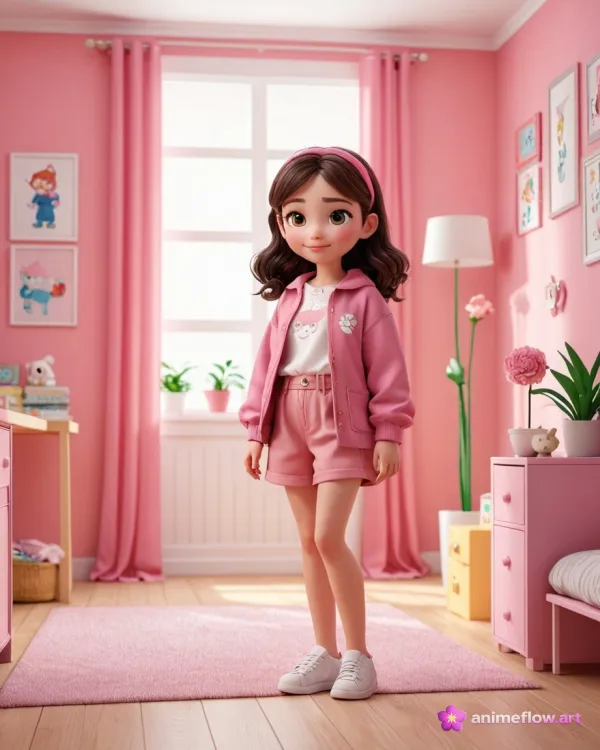 Cute Pink Pastel Bedroom