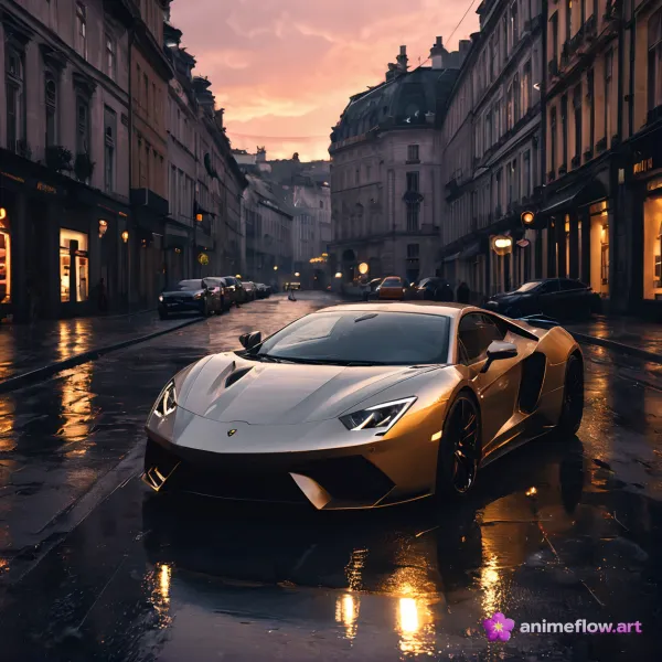 Sleek Sunset Motion