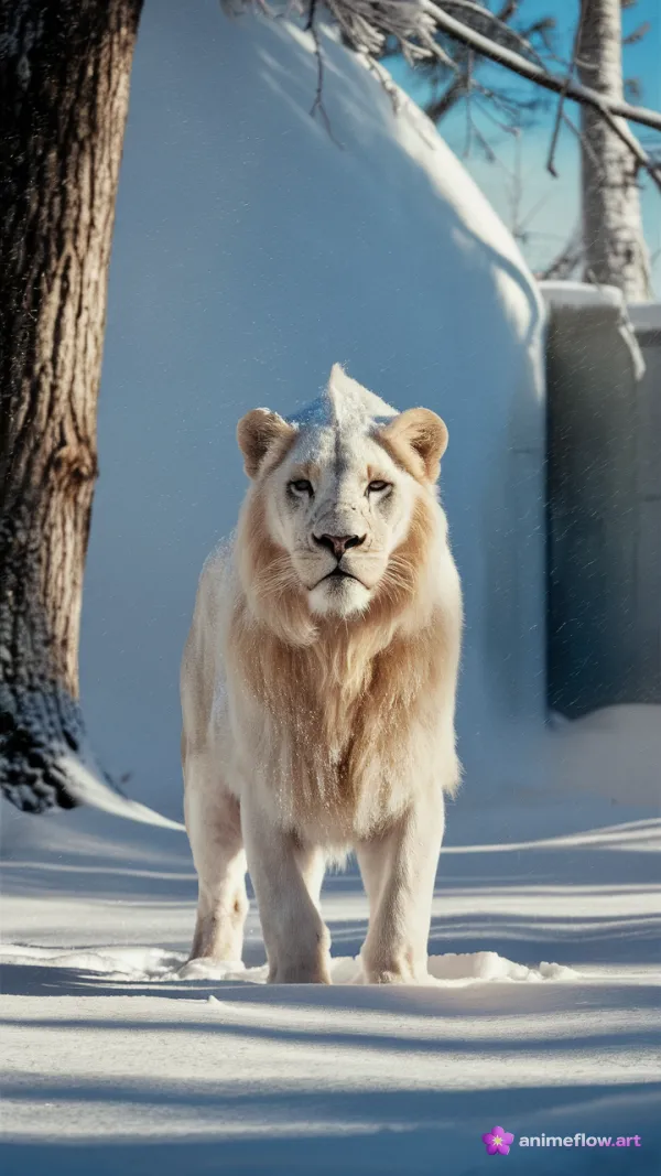 Majestic Serenity in Snow