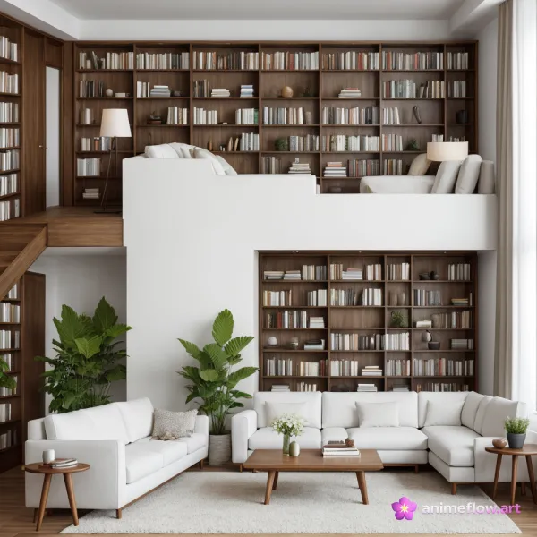 Calm Spacious Inviting Library