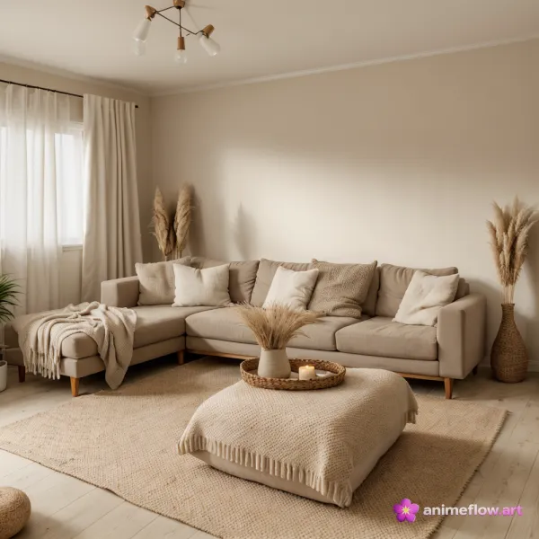 Cozy Minimalist Living Room