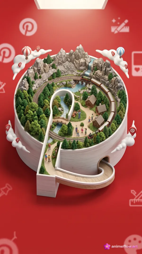 Keyhole Kingdom Diorama