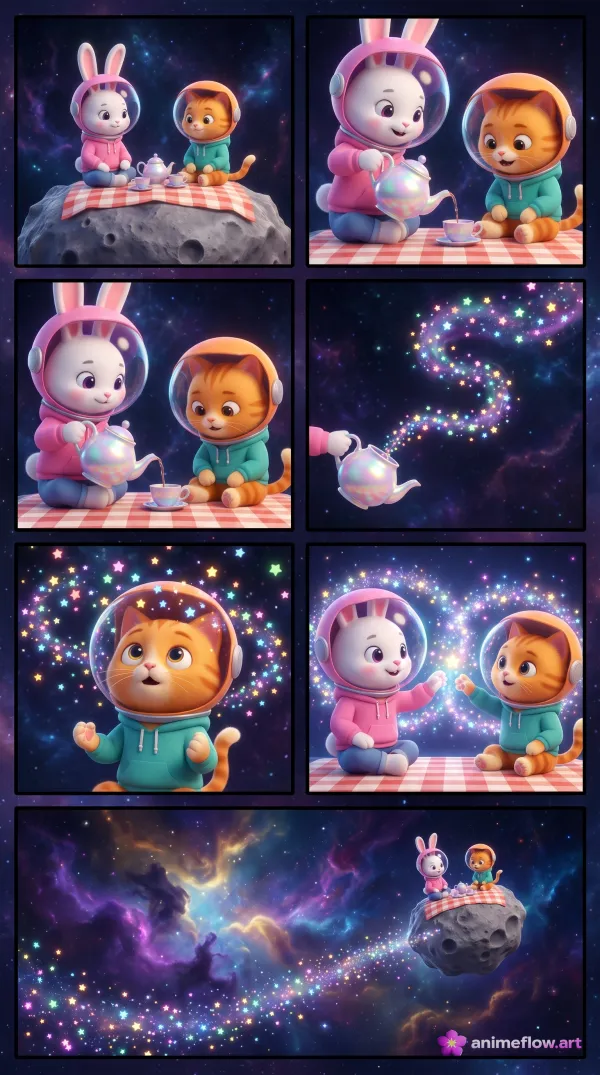 Cosmic Tea Party Pals