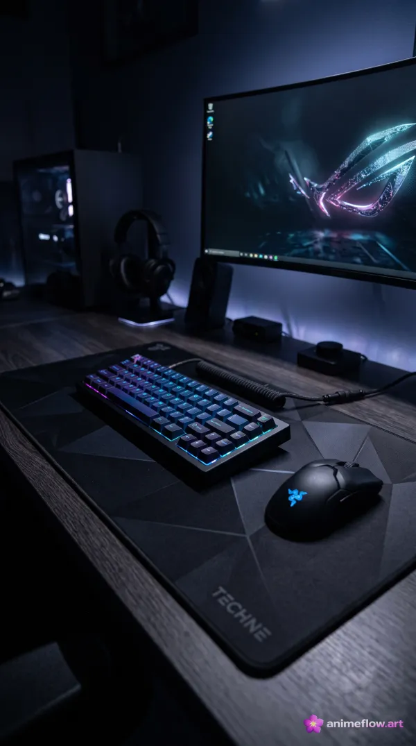Neon Glow Gaming Den