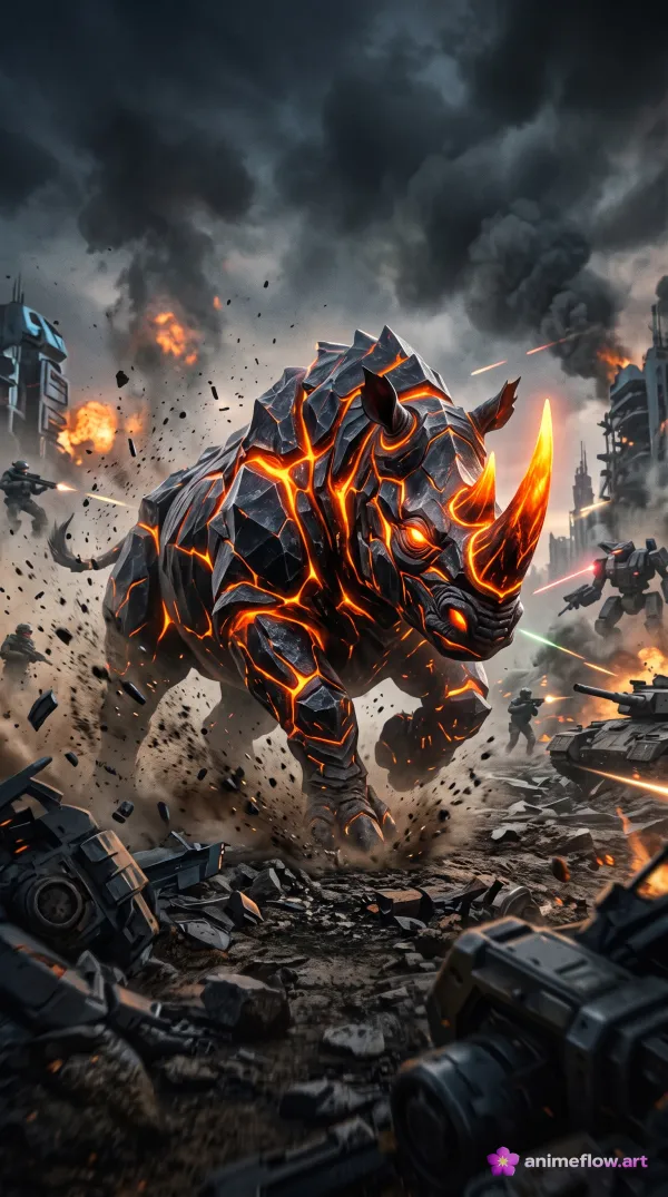 Molten Rhino Rampage