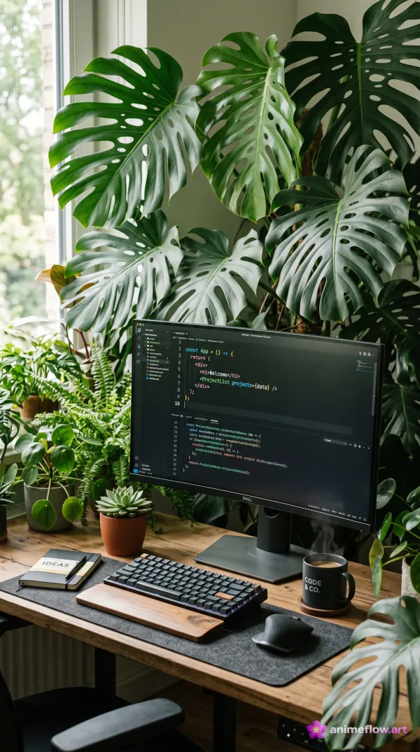 Sunlit Coding Sanctuary
