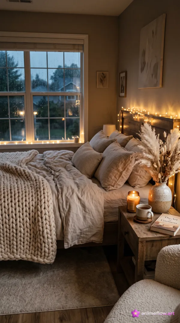 Cozy Twilight Bedroom Glow