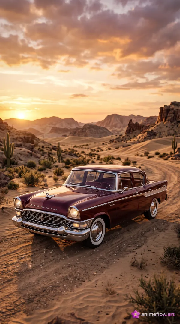 Desert Cruiser's Golden Hour