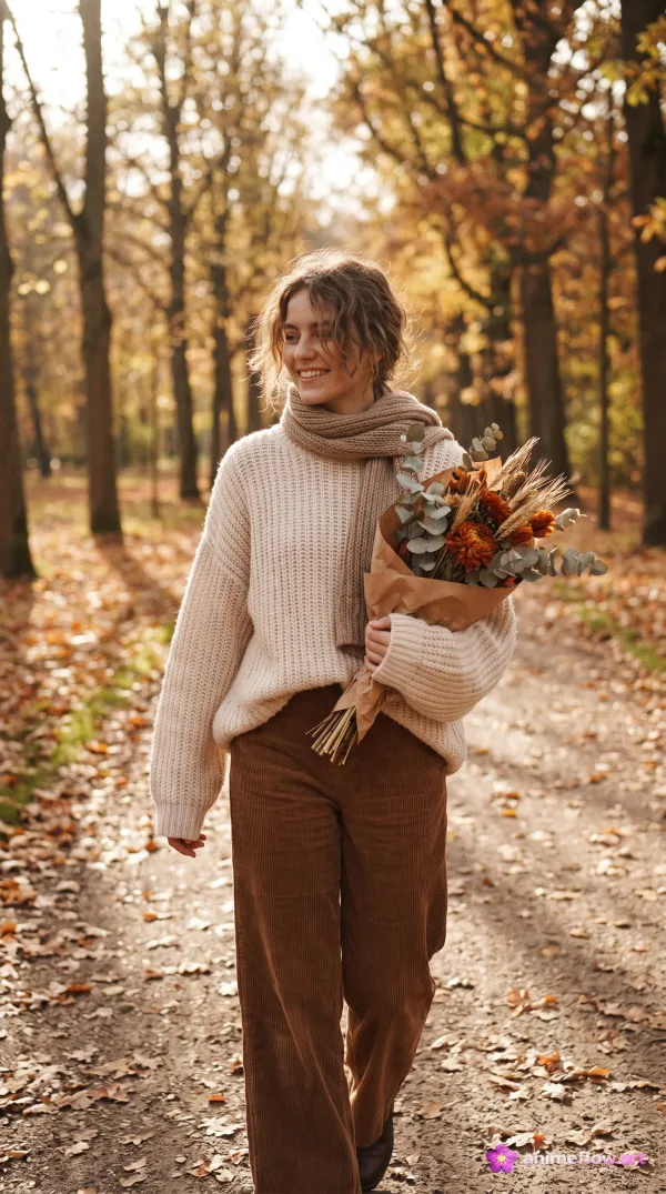 Autumn's Gentle Stroll