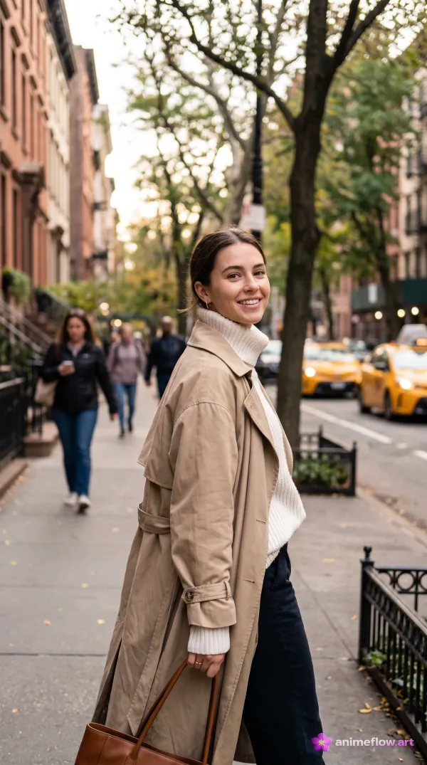 Autumn Glance In The City