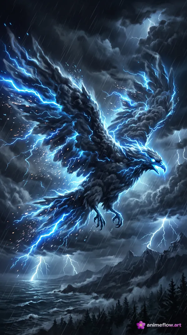 Storm Eagle's Electric Wrath
