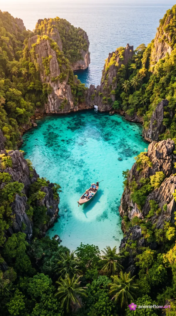 Turquoise Lagoon Escape