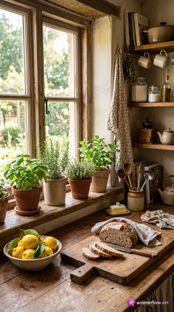 Rustic Kitchen Still Life