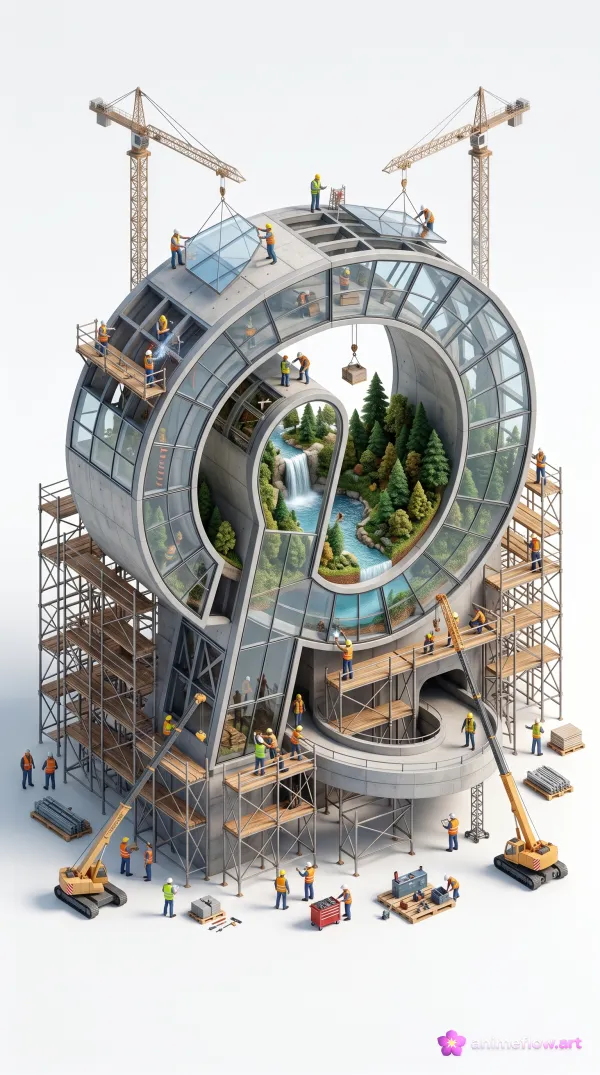 Surreal Forest Tower