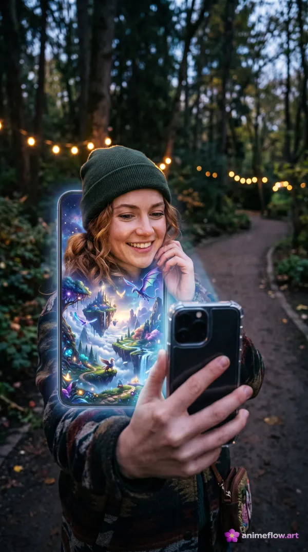Whimsical Selfie Fantasy