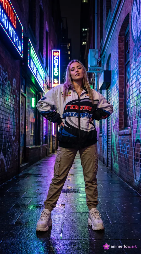 Neon Alley Confidence