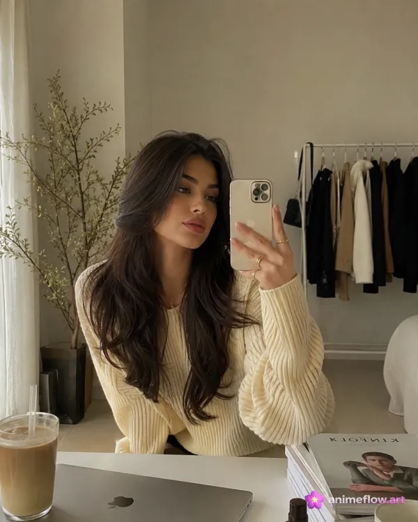Cozy Mirror Moment